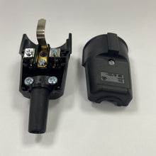 Re-Wireable Schuko Socket Black. (Kaiser 534)