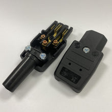 Re-Wireable C15 Socket Black. (Kaiser 783)