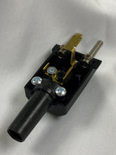 Re-Wireable Straight Schuko Plug Black. CEE 7/7 (Kaiser 516)