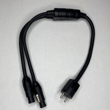 European CEE7/7 Schuko plug to PowerConTrue1 Connectors Splitter Cable.