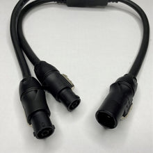 PowerCON True1 Splitter with Rubber Cable 1m