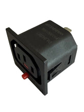 C13 Snap Fit IEC Outlet Locking IEC-LOCK PA135015BK
