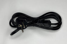 European Schuko CEE7/7  Plug to IEC C13 power lead 2 meters Black